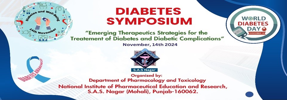 Glimpse of Diabetes Symposium on “Emerging Strategies for the Treatment of Diabetes and Diabetic Complications” (November 14, 2024)