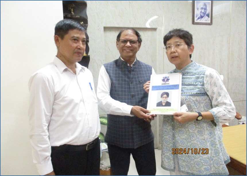 Visit of Yohko Natsume (Ph.D), Research Scholar of Meijo University, Japan (October 23, 2024)